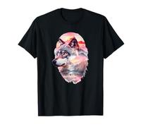 Esprit de loup, symbolisme animal, spirituel, loup, esthétique T-Shirt