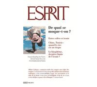Esprit - De quoi se moque-t-on ? Mai 2013 - Collectif - Esprit - broché - Revue