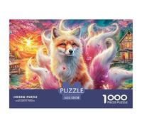 Esprit de Renard Puzzle Adulte 1000 Pièces L'Excellence d'un Challenge À Visée Éducative - Pensé pour Homme, Femme Et Un Public Adolescent/Adulte 52x38cm/1000pcs