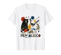 Esprit du sud-Ouest du Nouveau-Mexique T-Shirt Graphique avec Valeur, Homme, Blanc, M