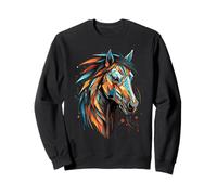 Esprit équestre Abstrait année indigène de l'art du Cheval Sweatshirt