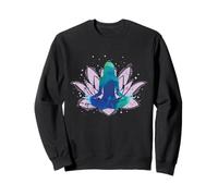 Esprit et Corps croisés de méditation Sweatshirt