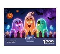 Esprit Fantôme Puzzle 1000 Pièces Adultes Enfants intéressant Puzzles 1000 Pièces Jeux D'adresse Décor À La Maison 52x38cm/1000pcs