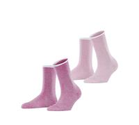 ESPRIT Allover Stripe Multipack W So coton fantaisie lot de 2 paires, Chaussettes Femme, Multicolore Rosa Pink 0170, 35-38