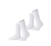 ESPRIT Basic Tennis Multipack W So coton unies lot de 2 paires, Chaussettes Femme, Multicolore Weiß 0010, 35-38