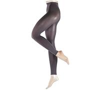 ESPRIT femme Cotton leggings respirants opaques unis mats ceinture souple sans pression sur la taille coupe parfaite ne glissent pas à porter seuls ou sous une robe ou jupe 1 paire