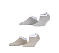 ESPRIT Femme Fine Stripe Multipack W Sn Coton Fantaisie Chaussettes De Sport, Multicolore Beige Brown 0190, 39-42 EU