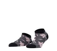 ESPRIT Filigree Flower, Socquettes Femme, Coton, Noir (Black 3000), 35-38 (UK 2.5-5 Ι US 5-7.5), 1 Paire