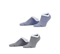ESPRIT Fine Stripe Multipack M Sn coton fantaisie lot de 2 paires, Chaussettes basses Homme, Multicolore Blue Mix 0120, 43-46