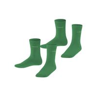 ESPRIT Foot Logo Multipack K So coton unies lot de 2 paires, Chaussettes Mixte enfant, Vert Apple 7200, 27-30
