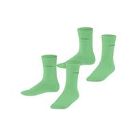 ESPRIT Foot Logo Multipack K So coton unies lot de 2 paires, Chaussettes Mixte enfant, Vert Spring Bud 7521, 31-34