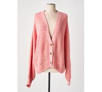 esprit gilets femme de couleur rose 42