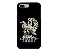 Esprit Guerrier ininterrompu - Viking Combat Le Cancer du poumon - Nordique Coque pour iPhone 7 Plus/8 Plus