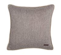 ESPRIT Harp Lot de 2 housses de coussin, décoratives, 38 x 38 cm, marron, conviennent au salon, sans rembourrage, en 100 % polyester