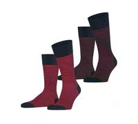 ESPRIT homme Fine Line 2-Pack chaussettes coton respirant