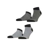 ESPRIT homme Fine Line 2-Pack socquettes coton respirant