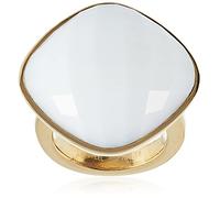 Esprit - Impressive White - Bague - Femme - Acier Inoxydable 14.91 gr - Verre - Blanc