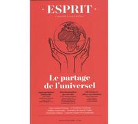Esprit - Le partage de l'universel Janvier - février 2020 - Collectif - Esprit - broché - Revue