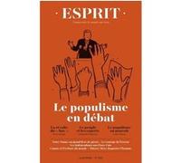 Esprit - Le populisme en débat Avril 2020 - Collectif - Esprit - broché - Revue