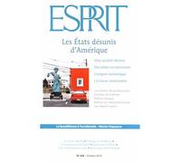 Esprit - Les états désunis d'amérique Octobre 2016 - Collectif - Esprit - broché - Revue