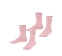 ESPRIT Foot Logo Multipack K So coton unies lot de 2 paires, Chaussettes Mixte enfant, Rose Orchid 8985, 23-26