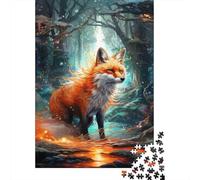 Esprit Mythique Fox 1000 Pièce Carton Extra Épais Puzzle Classique Collecteurs Impossible Difficile Défi du Jeu Éducatif 38x26cm/1000pcs