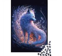 Esprit Mythique Fox Puzzle 1000 Pièces Adultes Animaux Puzzles 1000 Pièces Jeu Éducatif Décor À La Maison 38x26cm/1000pcs