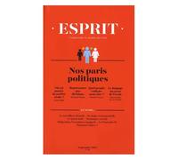 Esprit N° 437, Septembre 2017 - Rentrée Politique