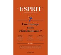 Esprit N° 449, Novembre 2018 - Une Europe Sans Christianisme ?