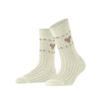 ESPRIT Norwegian Heart W So Coton Fantaisie Chaussettes, Blanc Woolwhite 2060, 35-38 Femme