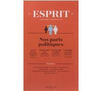 REVUE ESPRIT N 437 RENTRÉE POLITIQUE