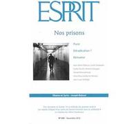 Collectif – Esprit N° 429 – Nos prisons – Novembre 2016 – Broché