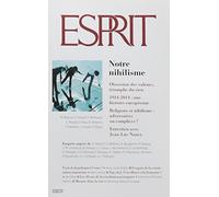 Collectif – Notre nihilisme – Mars-avril 2014 – Broché