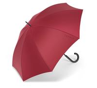 ESPRIT Parapluie canne rouge foncé pour femme et homme - Long AC Flagred 170384