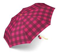 Esprit Parapluie de poche Easymatic Light Gingham Checks