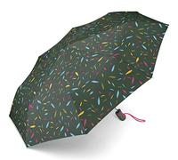 Esprit Parapluie de poche Easymatic Light Little Leaves, vert, 97 cm