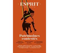 Esprit - Patrimoines contestés Mai 2022 - Anne Lafont - Esprit - broché - Revue