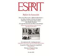 Esprit - Refaire les humanités Déczmbrz 2012 - Collectif - Esprit - broché - Revue