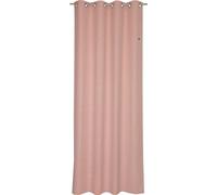 Esprit Rideau à œillets Harp rose 140x250cm