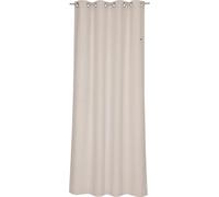 ESPRIT Rideau à œillets, Polyester, Beige, 250 x 140 cm