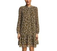 ESPRIT 994ee1e304 Robe, 353/Khaki Green 4, 38 Femme