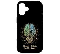 Esprit sain Sensibilisation à la santé mentale Coque pour iPhone 16