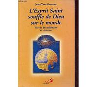 Esprit saint souffle de dieu sur le mond