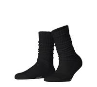 ESPRIT Scrunch Tennis W So coton unies 1 paire, Chaussettes Femme, Noir Black 3000, 35-38
