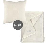 ESPRIT Set de couverture COMFY-2 Blanc 140 x 190 cm