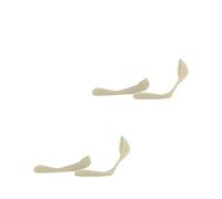 ESPRIT Solid Low Double Pack W In coton unies lot de 2 paires, Chaussettes invisibles Femme, Beige Cream 4011, 39-42
