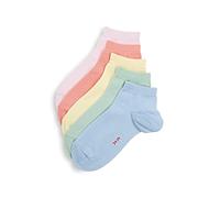 ESPRIT Solid Mix Multipack K Sn coton unies 5 paires, Chaussettes basses Mixte Enfant, Multicolore Pastell Mix 0030, 27-30