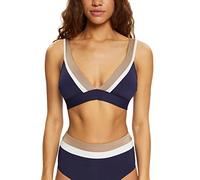 ESPRIT Tayrona Beach RCS Pad.Bra Bikini, Bleu Marine, 40 Femme
