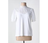 esprit tee-shirts et débardeurs femme de couleur blanc 36