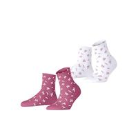 ESPRIT Twig W Sso coton fantaisie lot de 2 paires, Chaussettes Femme, Multicolore Sortiment 0130, 35-38